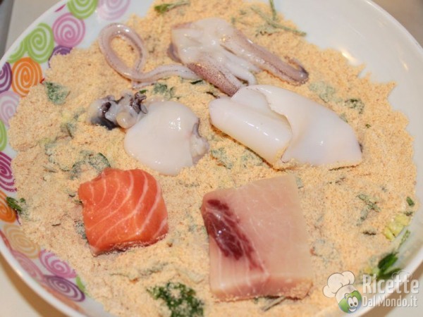 Finta Frittura Di Pesce Al Forno Ricettedalmondoit