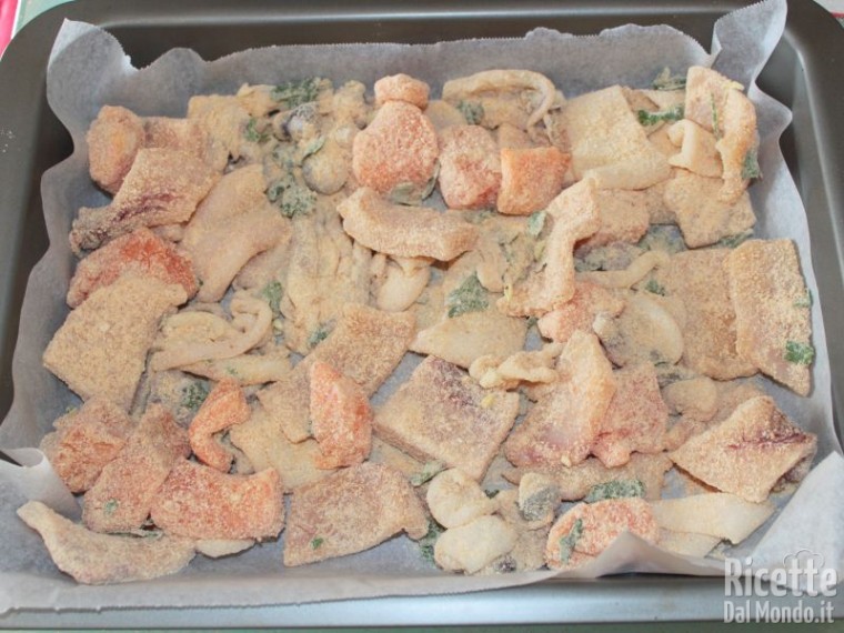 Finta Frittura Di Pesce Al Forno Ricettedalmondoit