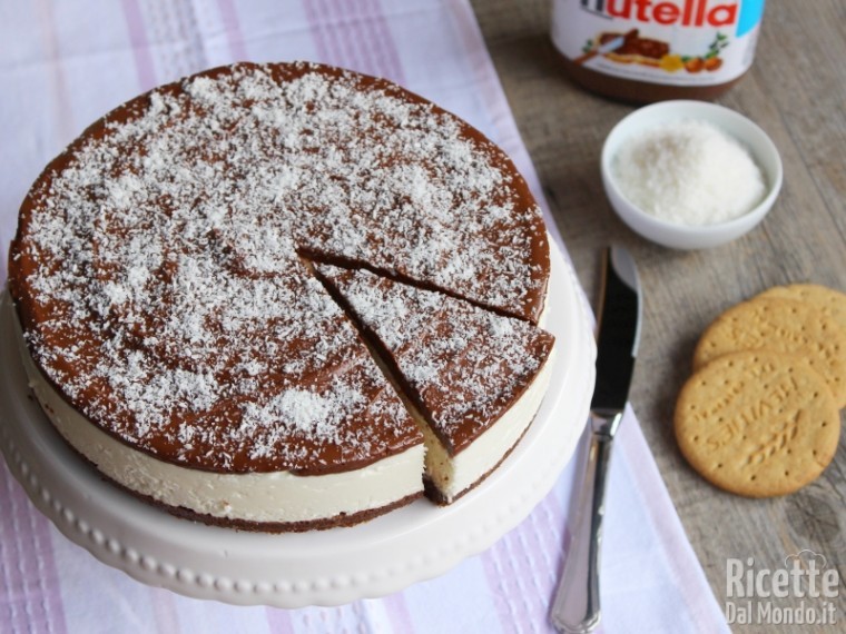 Ricetta cheesecake cocco e Nutella