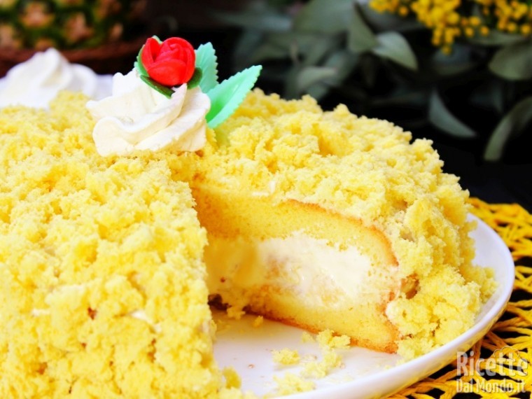 Ricetta Torta mimosa all\u0027ananas
