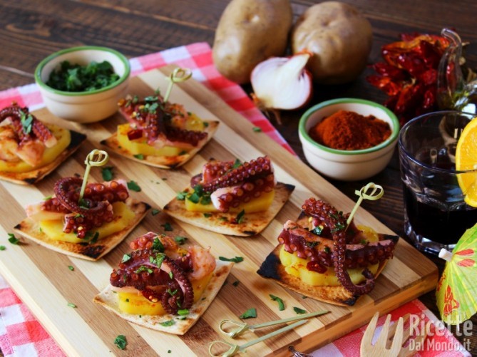 Polpo alla gallega (o galiziana)