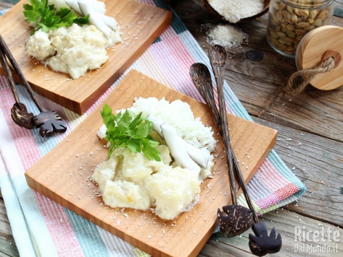 Baccalà al cocco