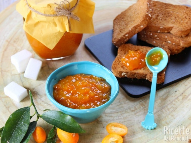 Marmellata di mandarini cinesi Kumquat