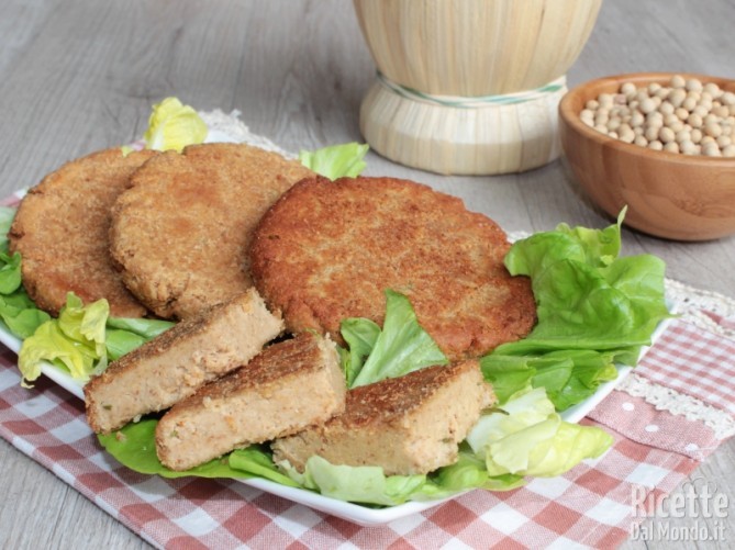 Burger di soia vegetariani