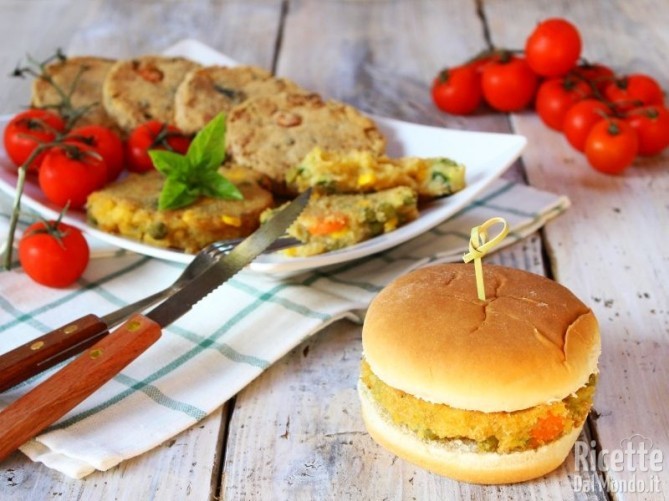 Veggie burger, hamburger vegetariani